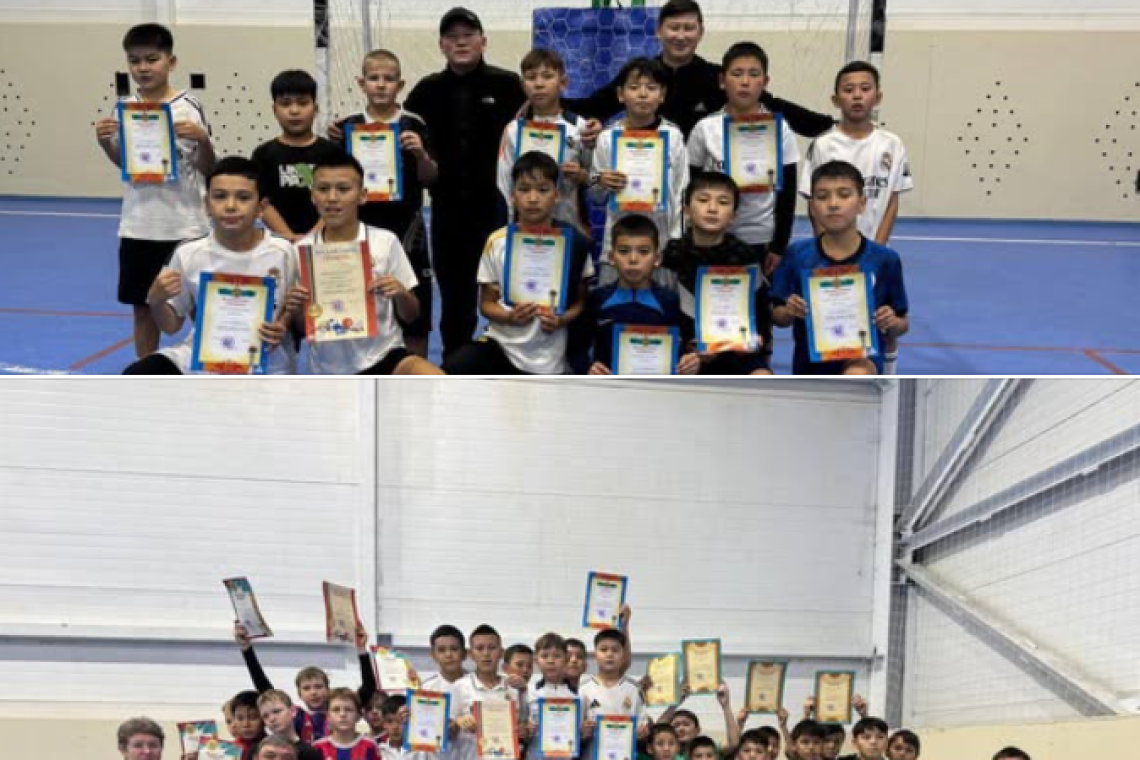 Қарашаның 6-сы күні ауданымызда 2014 жылғы және одан кіші жасөспірімдер арасында футболдан жарыс өтті. 